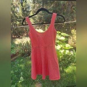 Angie Barbiecore Bubblegum Pink Tank Skater Dress. S